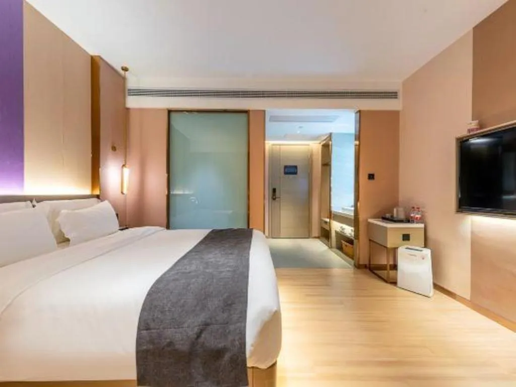 Bed in Borrman Hotel Zhongshan Lihe Plaza