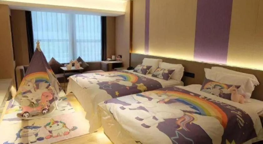 Bed in Borrman Hotel Zhongshan Lihe Plaza