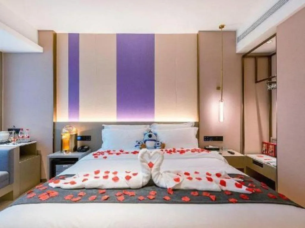 Bed in Borrman Hotel Zhongshan Lihe Plaza