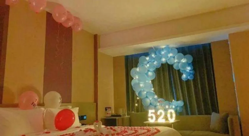 Bed in Borrman Hotel Zhongshan Lihe Plaza