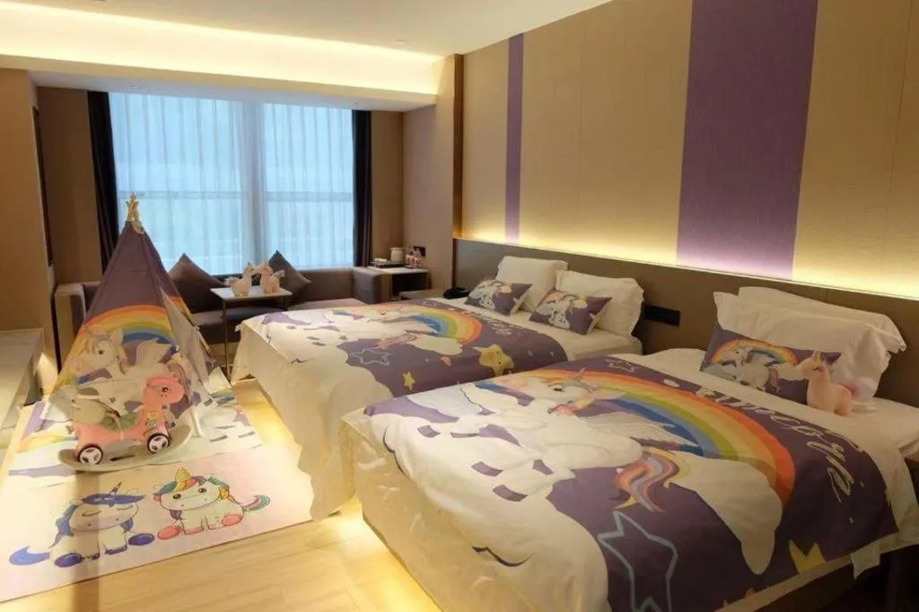Bed in Borrman Hotel Zhongshan Lihe Plaza