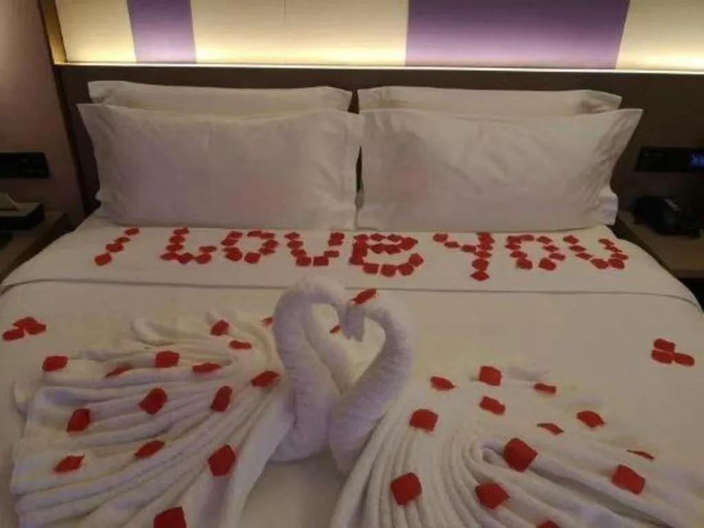 Bed in Borrman Hotel Zhongshan Lihe Plaza