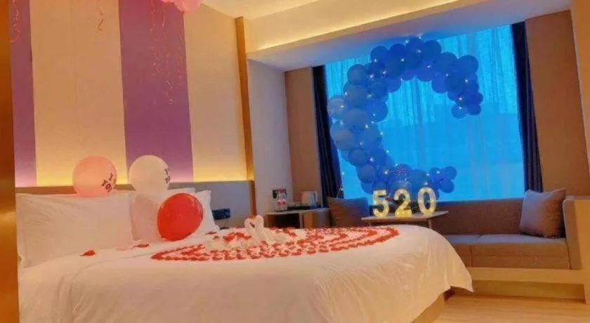 Bed in Borrman Hotel Zhongshan Lihe Plaza