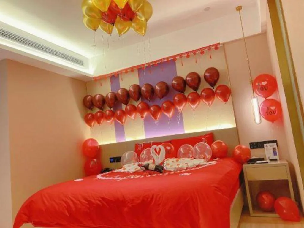 Bed in Borrman Hotel Zhongshan Lihe Plaza