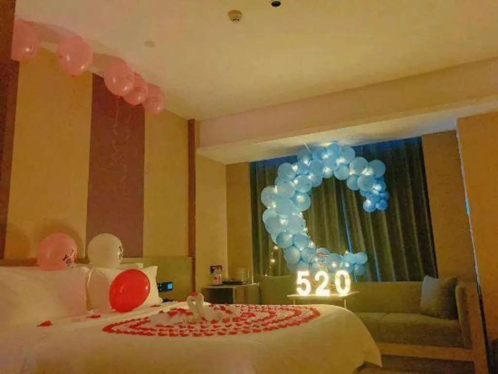 Bed in Borrman Hotel Zhongshan Lihe Plaza