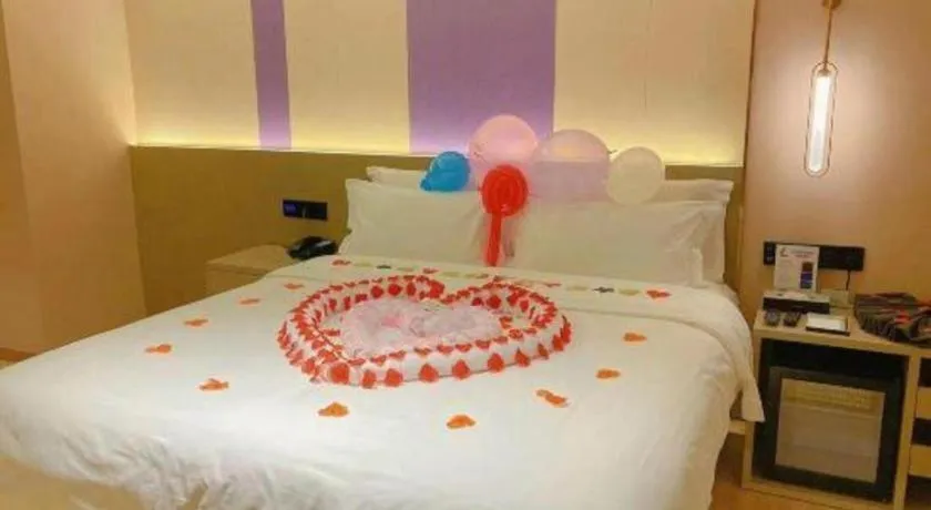 Bed in Borrman Hotel Zhongshan Lihe Plaza