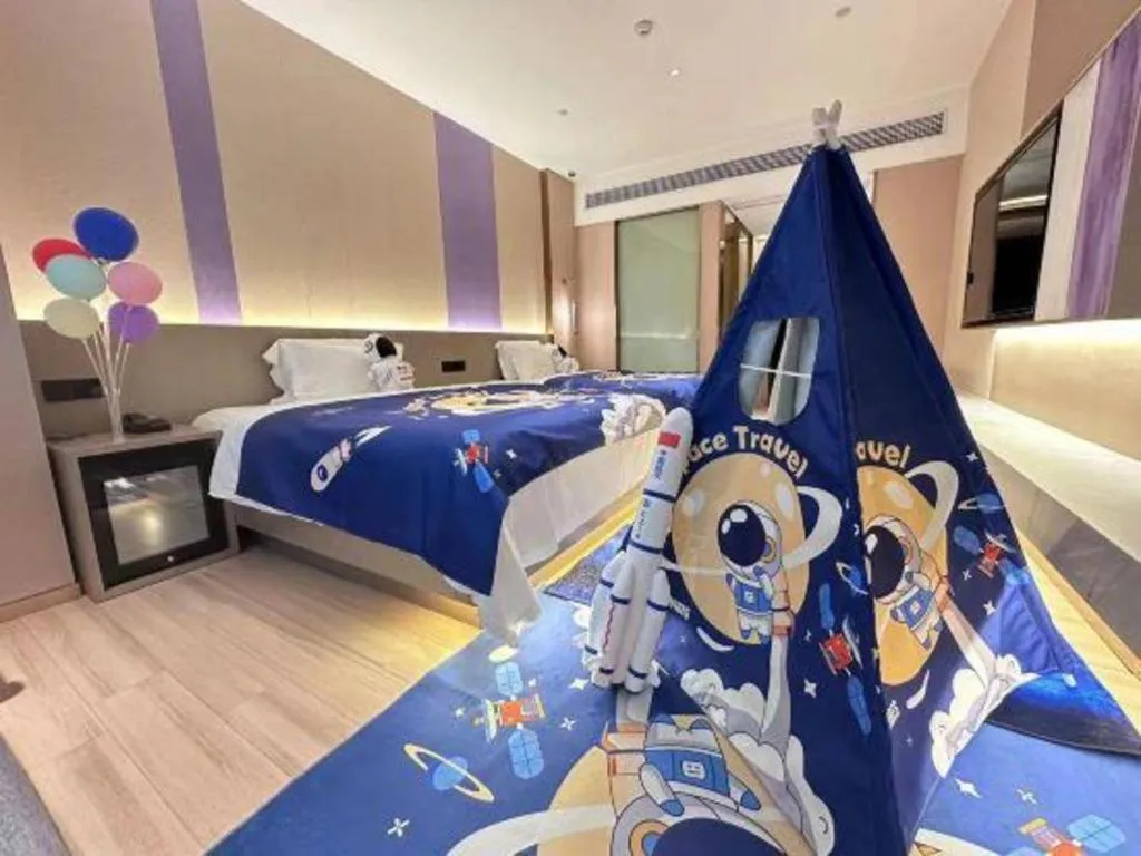 Bed in Borrman Hotel Zhongshan Lihe Plaza