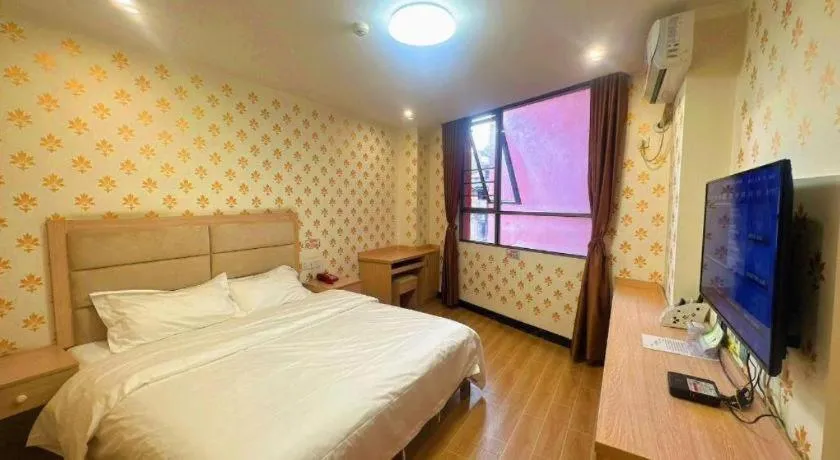 Bed in Borrman Hotel Lipu Central Plaza