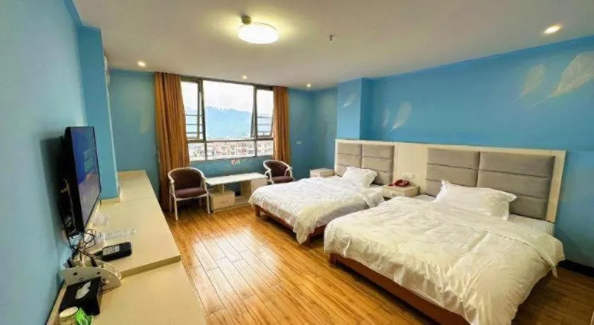 Bed in Borrman Hotel Lipu Central Plaza