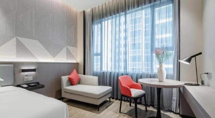 Bed in Borrman Hotel Fangchenggang Shangsi Zhonghua Road