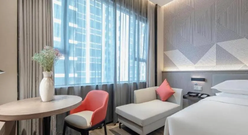 Bed in Borrman Hotel Fangchenggang Shangsi Zhonghua Road