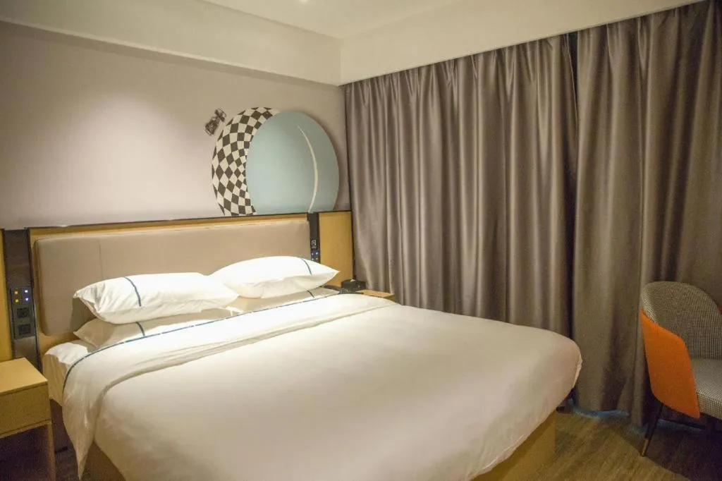 Bed in City Comfort Inn Badong Passenger Transport Center