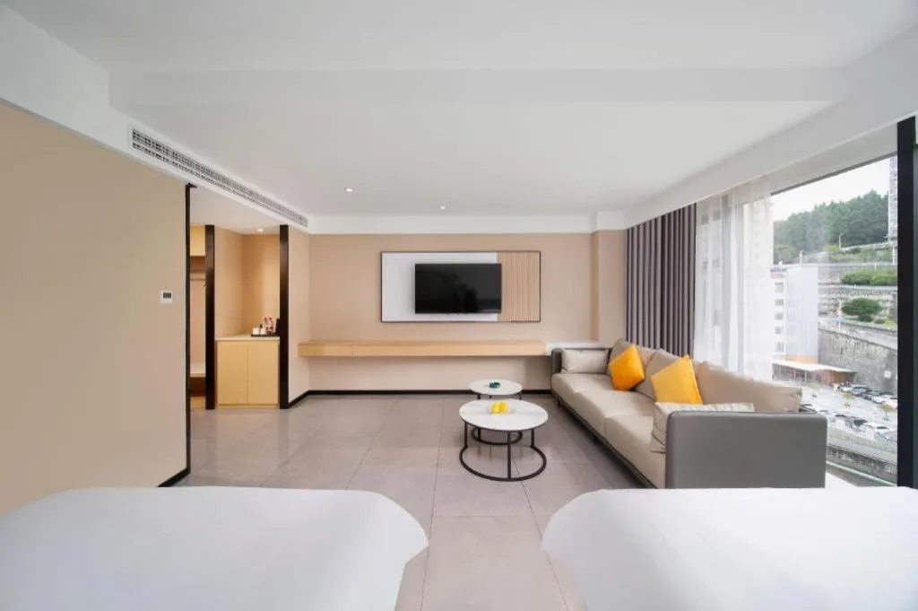 Bed in City Comfort Inn Badong Passenger Transport Center