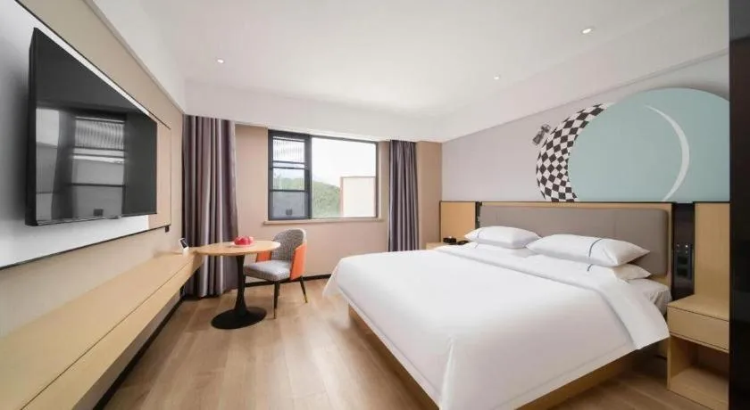 Bed in City Comfort Inn Badong Passenger Transport Center