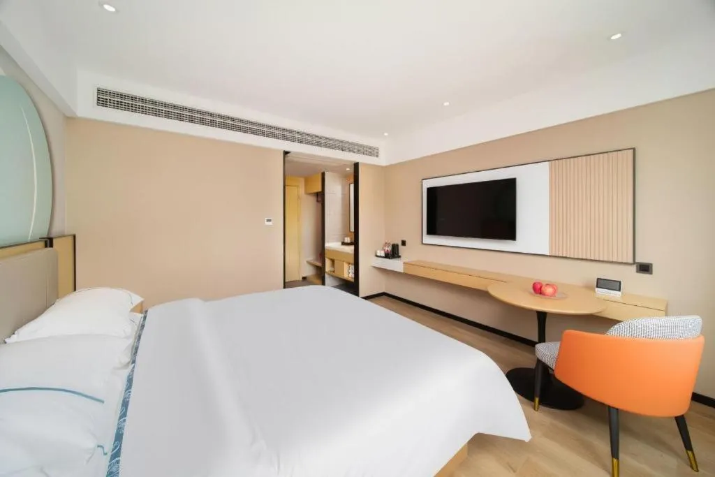 Bed in City Comfort Inn Badong Passenger Transport Center