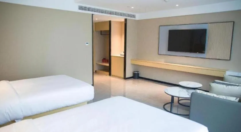 Bed in City Comfort Inn Badong Passenger Transport Center