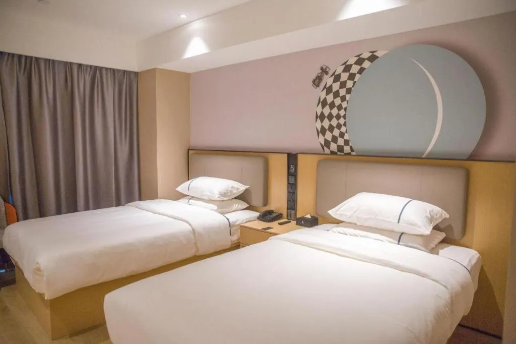 Bed in City Comfort Inn Badong Passenger Transport Center