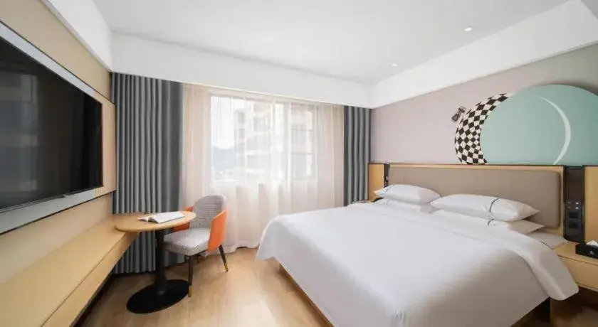 Bed in City Comfort Inn Badong Passenger Transport Center Bed in City Comfort Inn Badong Passenger Transport Center