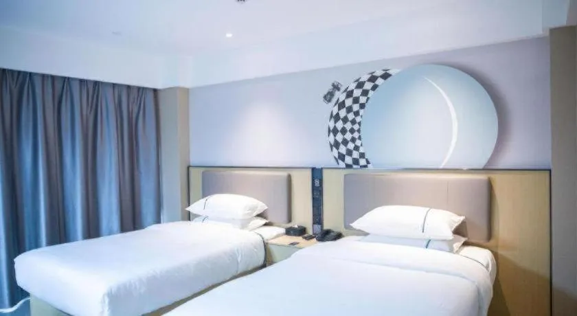 Bed in City Comfort Inn Badong Passenger Transport Center