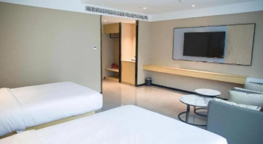 Bed in City Comfort Inn Badong Passenger Transport Center