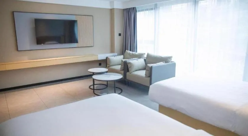 Bed in City Comfort Inn Badong Passenger Transport Center