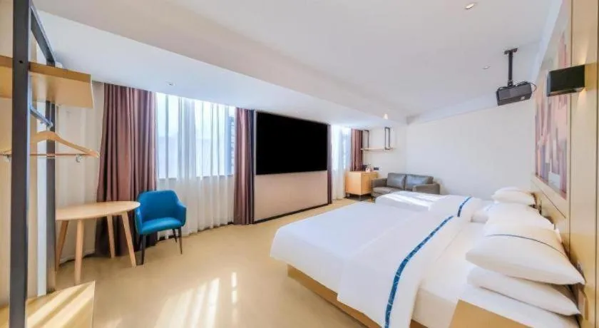 Bed in City Comfort Inn Huize Ancient City