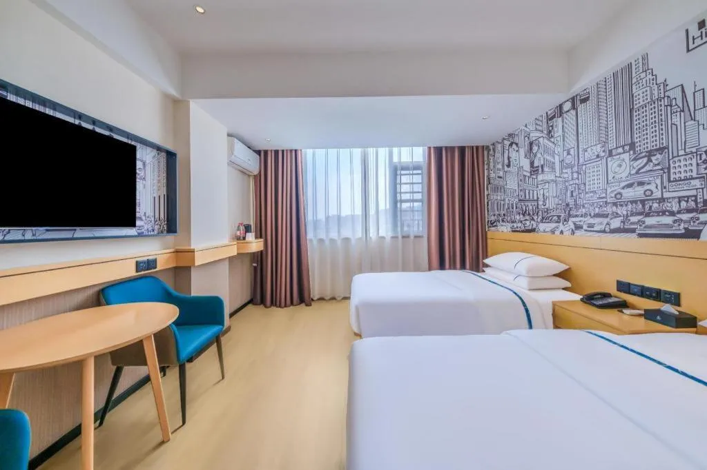 Bed in City Comfort Inn Huize Ancient City