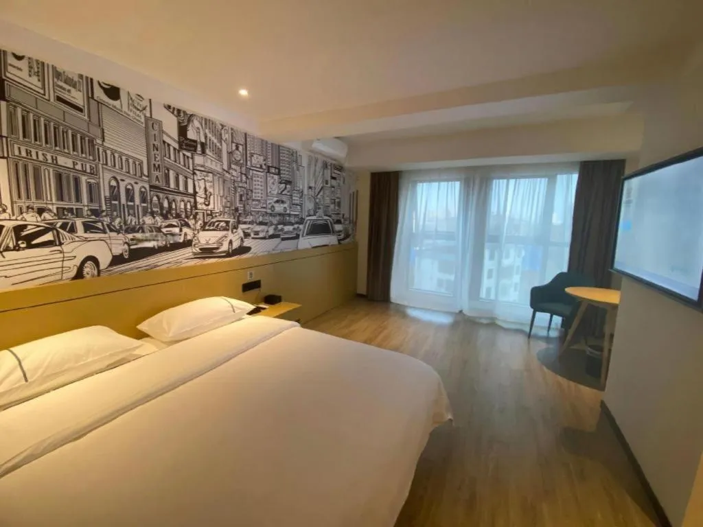 Bed in City Comfort Inn Nanning Puluowangsi