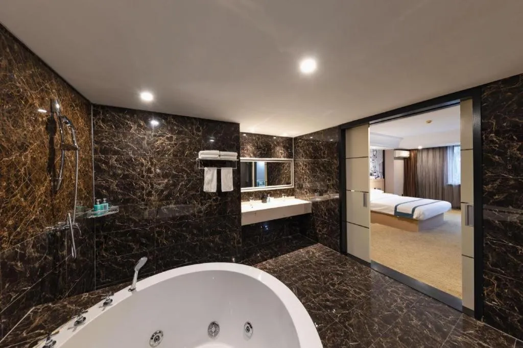 Bed in City Comfort Inn Beijing Capital Airport Shunyi Metro Station