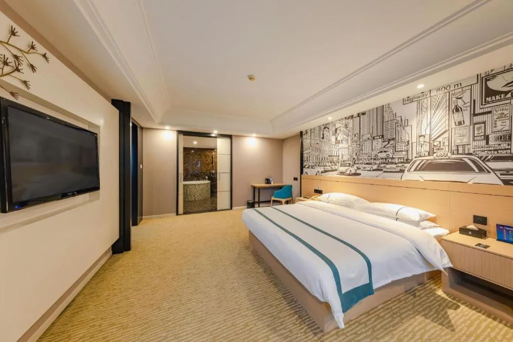 Bed in City Comfort Inn Beijing Capital Airport Shunyi Metro Station