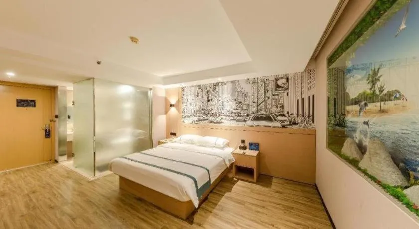 Bed in City Comfort Inn Beijing Capital Airport Shunyi Metro Station