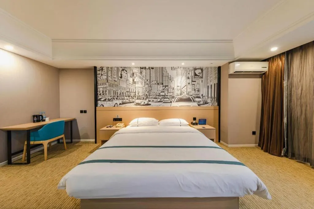 Bed in City Comfort Inn Beijing Capital Airport Shunyi Metro Station