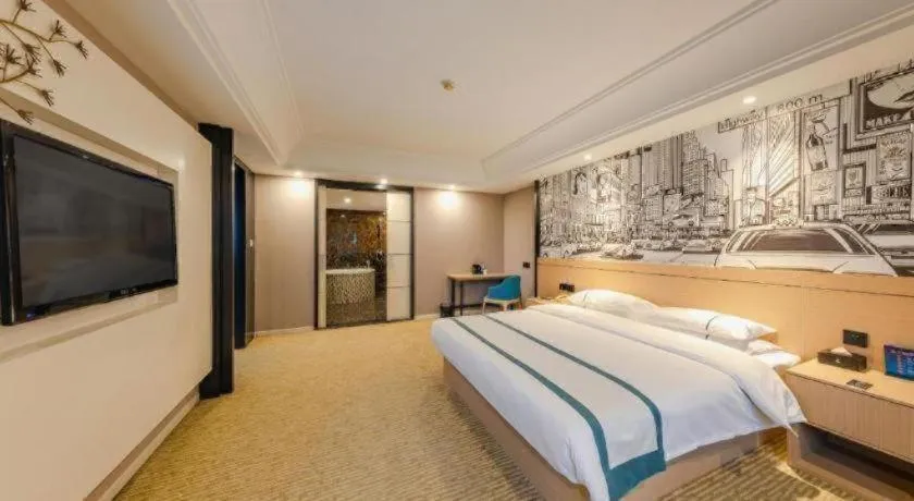 Bed in City Comfort Inn Beijing Capital Airport Shunyi Metro Station