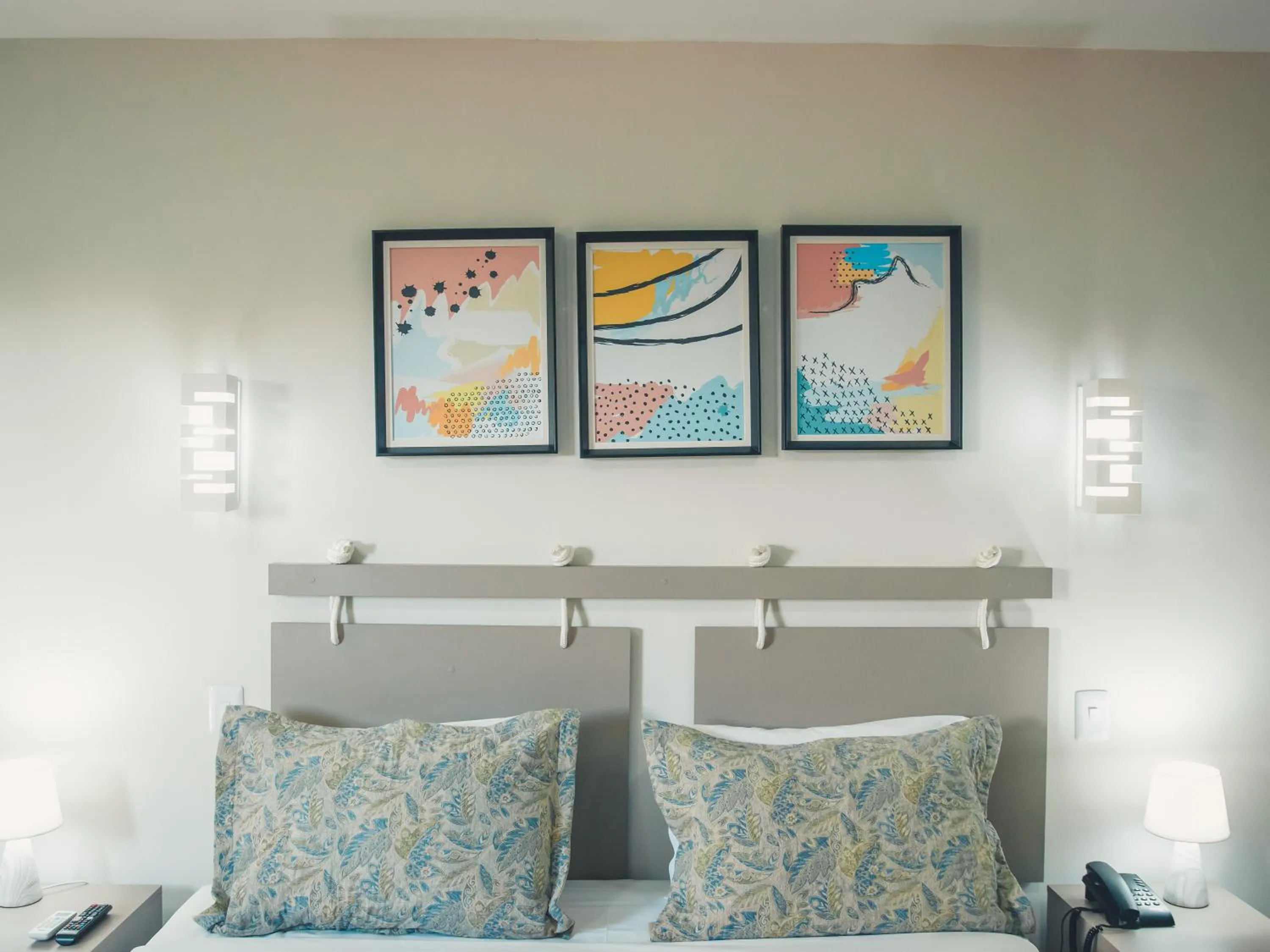 Decorative detail, Bed in Hotel Brisa da Costa