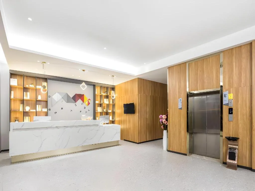 Bed in Borrman Hotel Suzhou Wujiang Zhongshan North Road Pedestrian Street