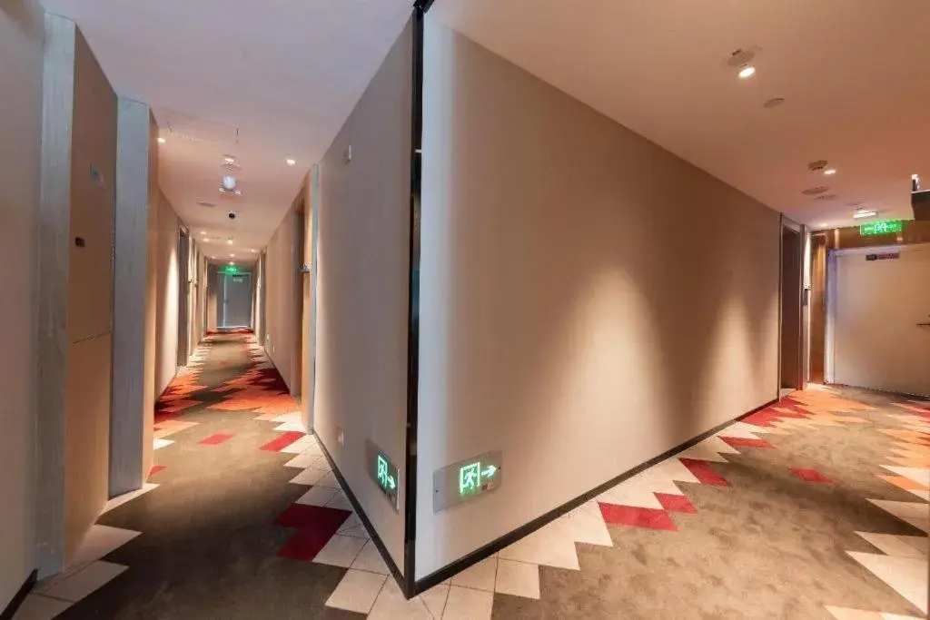 Bed in Borrman Hotel Wuhan First Hospital Hanzheng Street Metro Station Bed in Borrman Hotel Wuhan First Hospital Hanzheng Street Metro Station