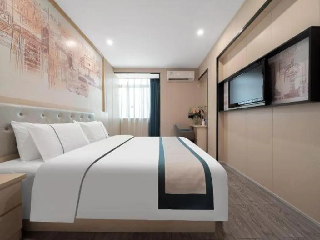 Bed in City Comfort Inn Quanzhou Jinjiang Airport Yangguang Food Street