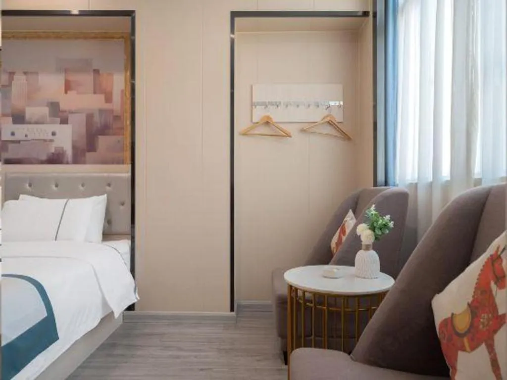 Bed in City Comfort Inn Quanzhou Jinjiang Airport Yangguang Food Street