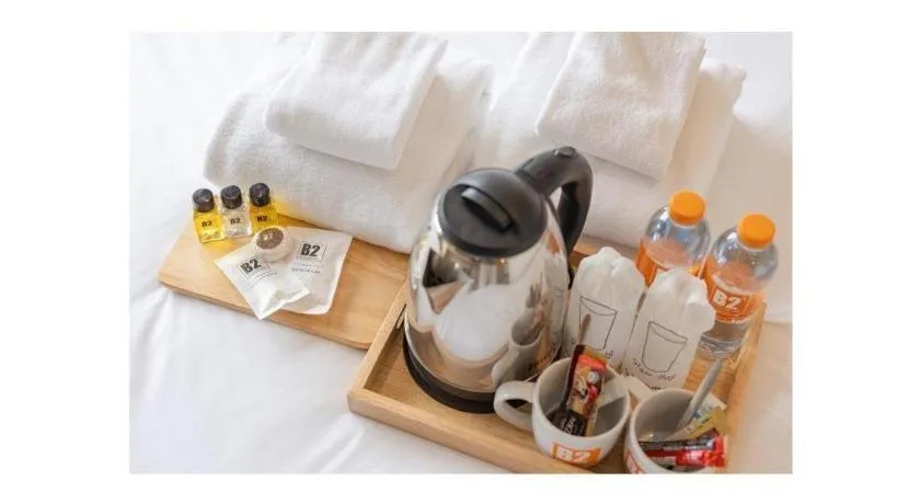 Bed in B2 Lampang Boutique & Budget Hotel