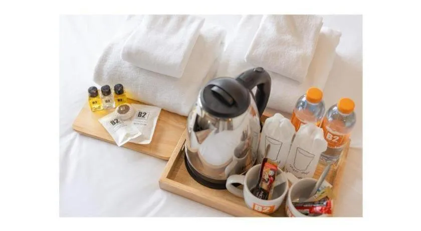 Bed in B2 Lampang Boutique & Budget Hotel