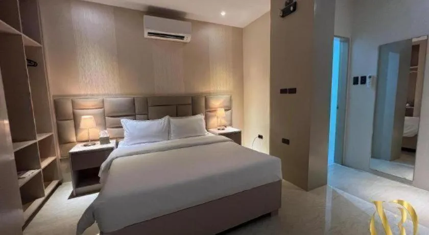 Bed in LAVERO SUITES