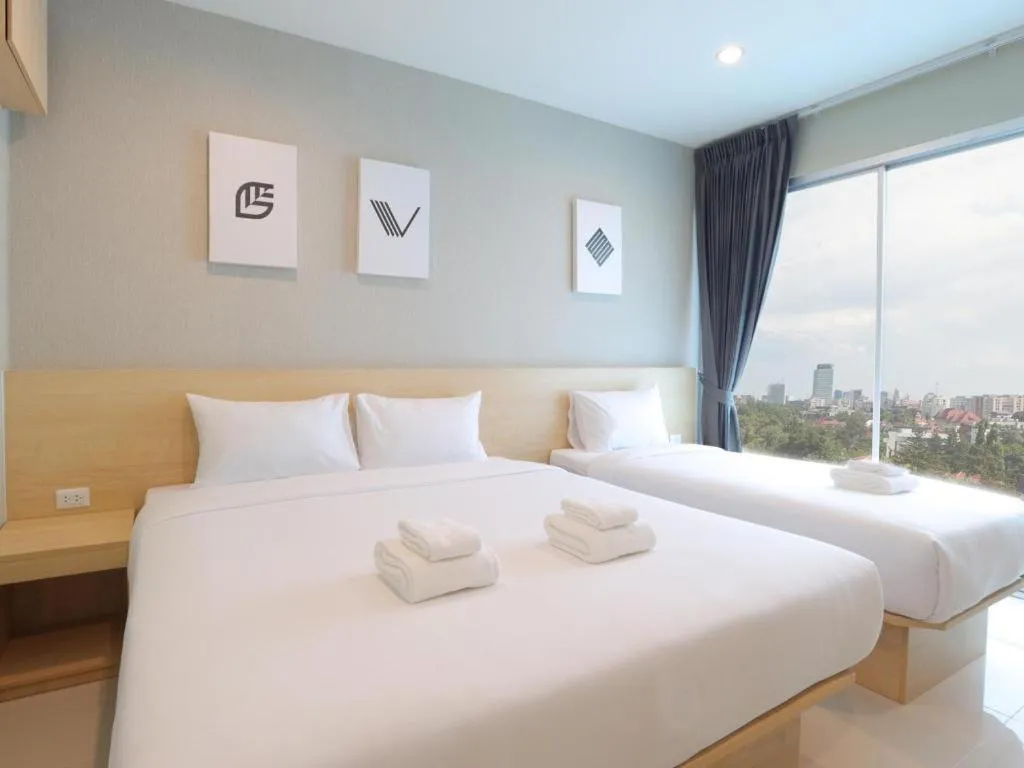 Bed in B2 Suan Luang Rama 9 Srinakarin 42 Boutique & Budget Hotel
