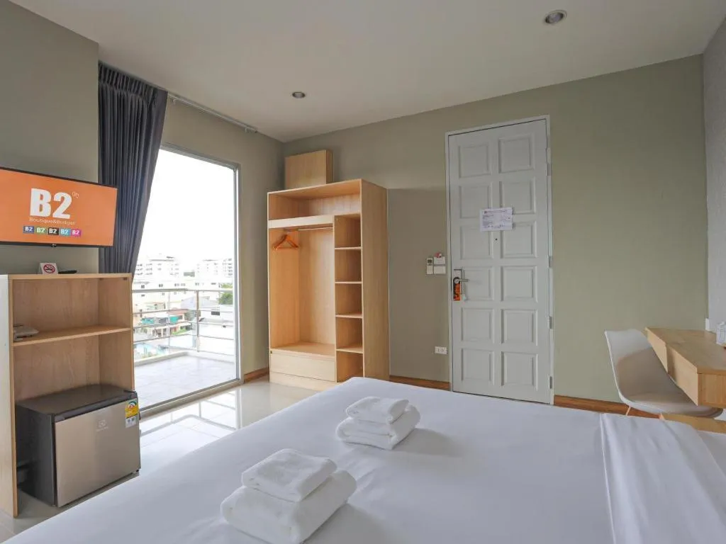 Bed in B2 Suan Luang Rama 9 Srinakarin 42 Boutique & Budget Hotel