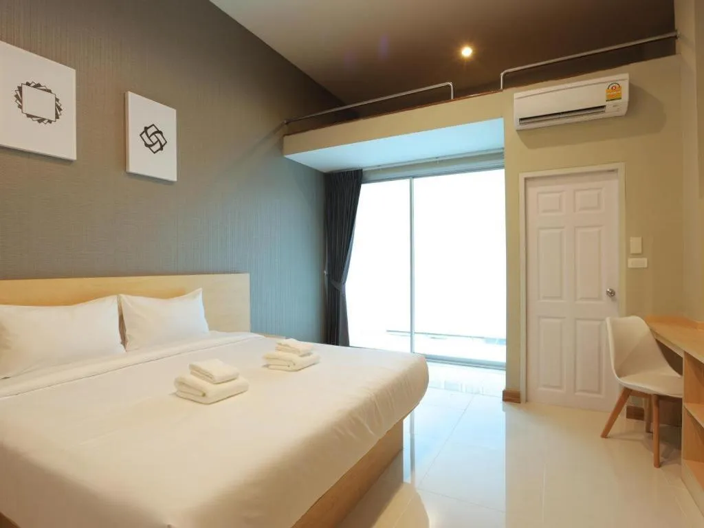 Bed in B2 Suan Luang Rama 9 Srinakarin 42 Boutique & Budget Hotel