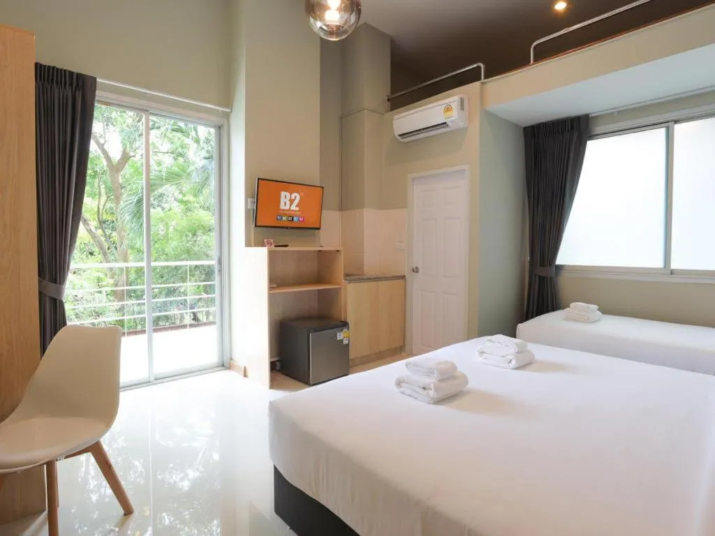 Bed in B2 Suan Luang Rama 9 Srinakarin 42 Boutique & Budget Hotel