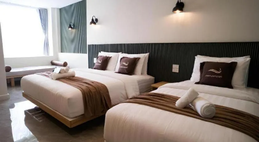 Bed in Nanlamoon Hotel