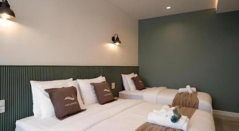 Bed in Nanlamoon Hotel
