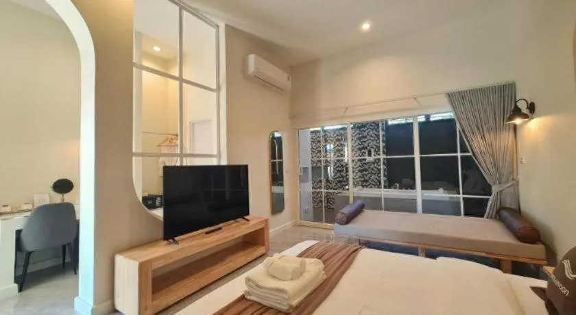 Bed in Nanlamoon Hotel