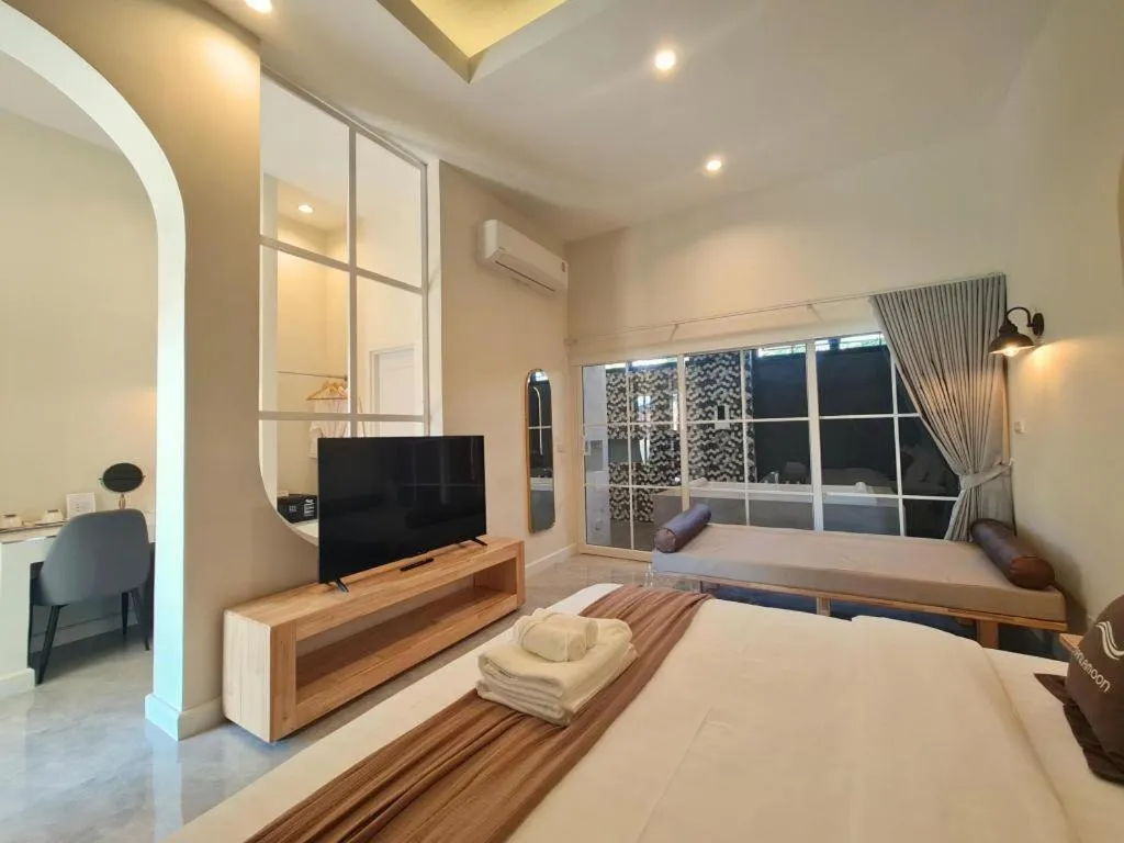 Bed in Nanlamoon Hotel