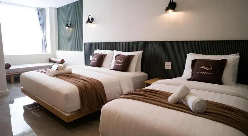 Bed in Nanlamoon Hotel Bed in Nanlamoon Hotel